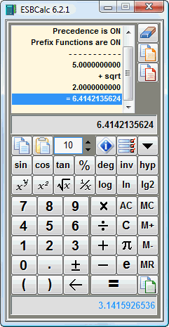 Prefix function