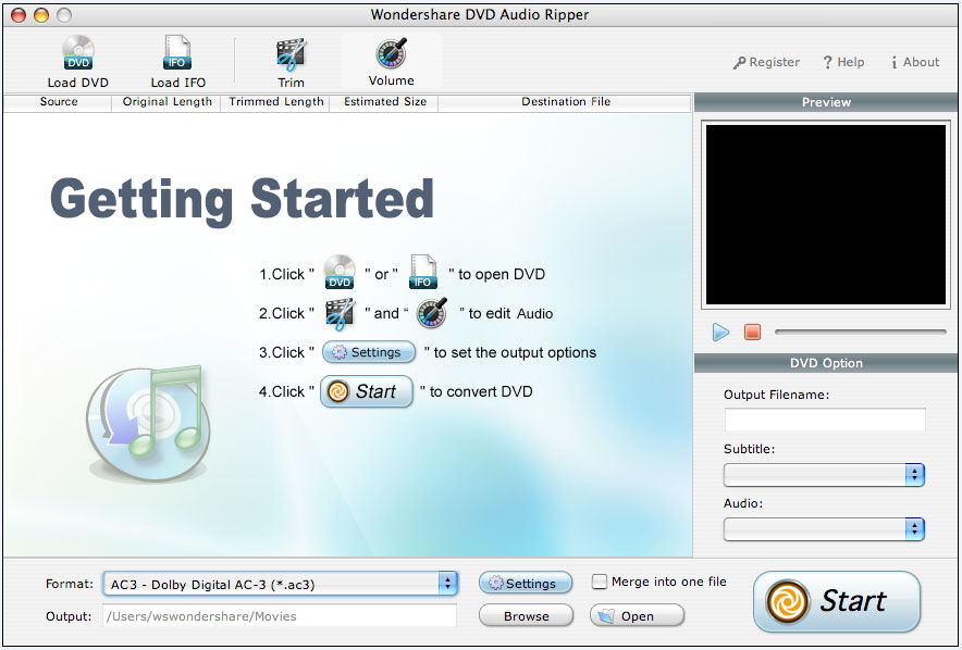 Двд аудио. DVD Audio Converter. Конвертировать DVD. Wondershare.