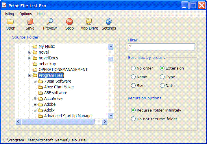 Файл list. Print file. Файл Printfile 35-7bxw. File listings.