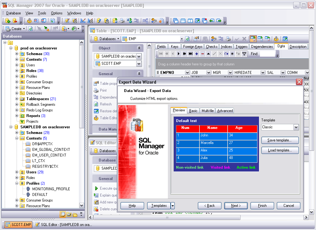 Sql manager. Oracle СУБД Интерфейс. Oracle Manager. SQL менеджер. Oracle Скриншоты.