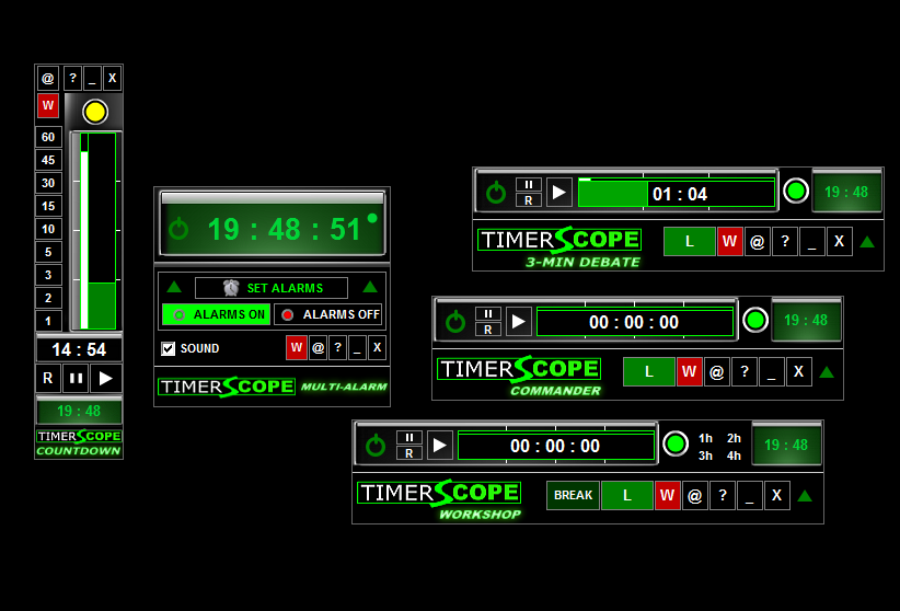 Command timing. LAVCLOCK 2.6.2.