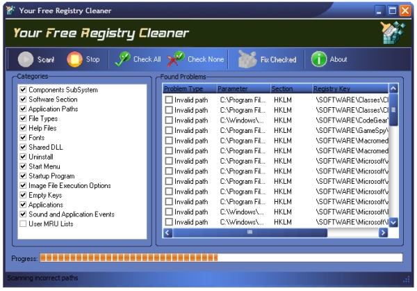 Free Registry Cleaner. HKLM. Free Registry Fix 2.1. Digeus Registry Cleaner -Serial txt.